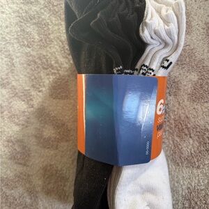 FootJoy Black and White Casual Socks